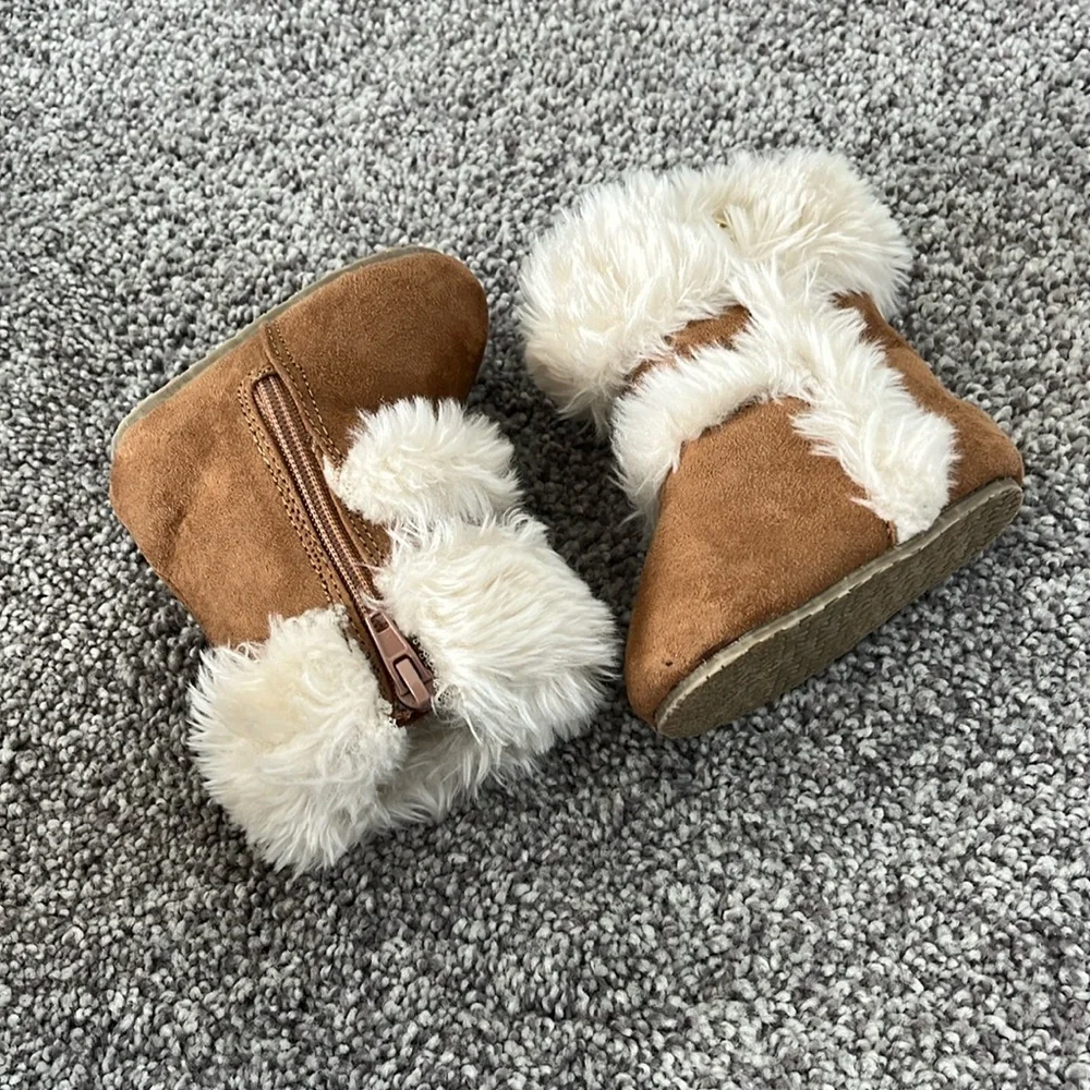 Michael Kors Infant Girl Grace Booties Size 1